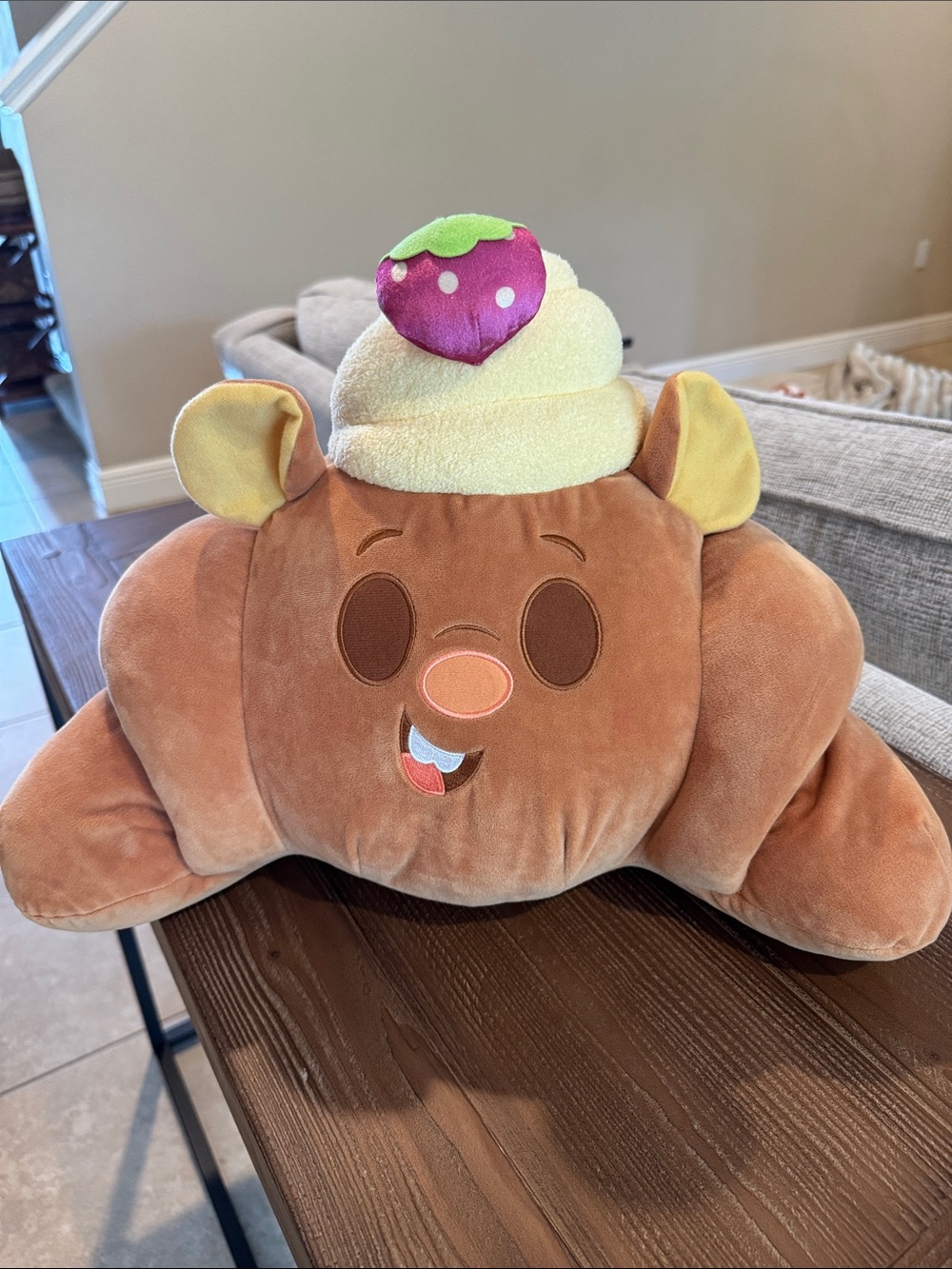 Disney Munchlings Emile Strawberry Croissant Plush